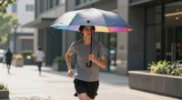 Autonomous Flying Umbrella Follows And Shields Users From Rain And Sunlight