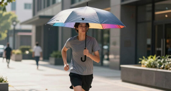Autonomous Flying Umbrella Follows And Shields Users From Rain And Sunlight