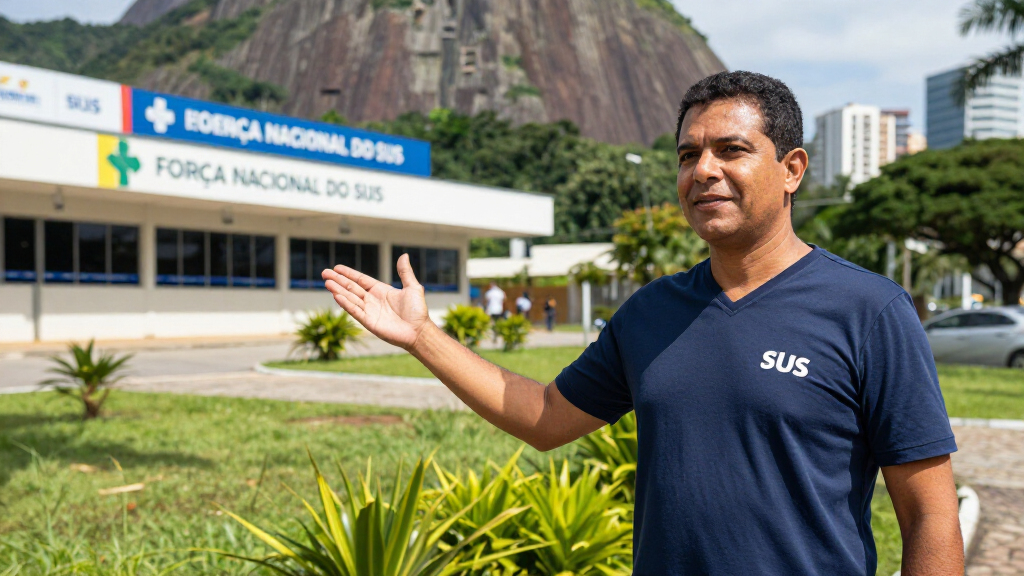 Brazil's Ministry Of Health Opens SUS Force Base In Rio