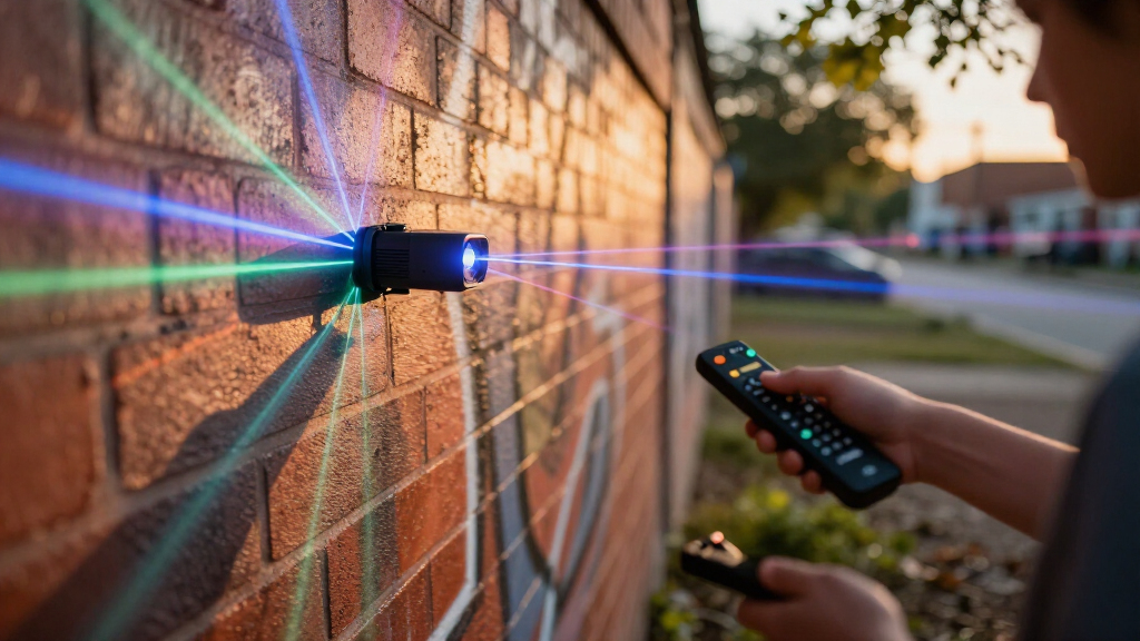 Show HN: Laser Graffiti