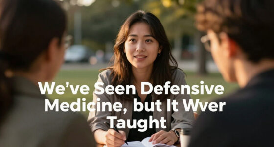 We've Seen Defensive Medicine, But It Was Never Taught