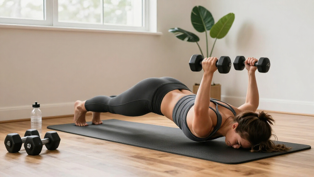 These Three Dumbbell Moves Strengthen Your Core More Than Crunches Or Planks, According To A Personal Trainer Who Works With Seniors