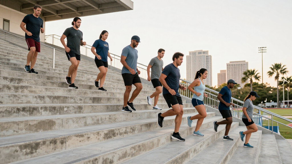 Viral Tampa Workout Friday Stairs Expands To New Cities Across US